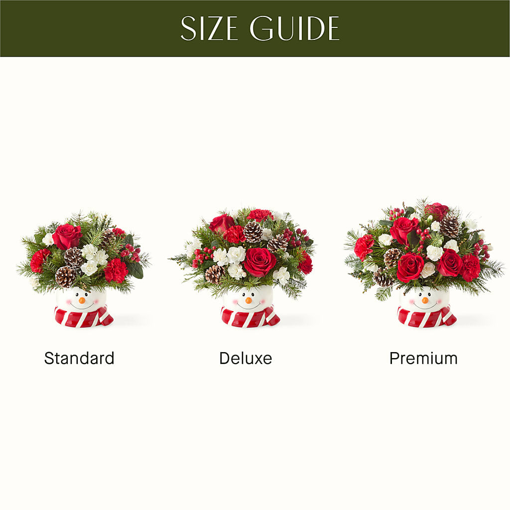 Jolly Snowman Bouquet – Rose Girls, Whittier CA