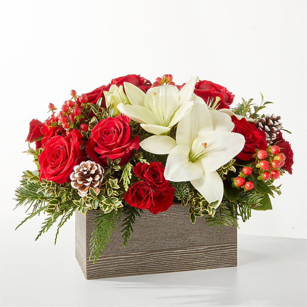 Snowy Wonderland Bouquet – Rose Girls, Whittier CA