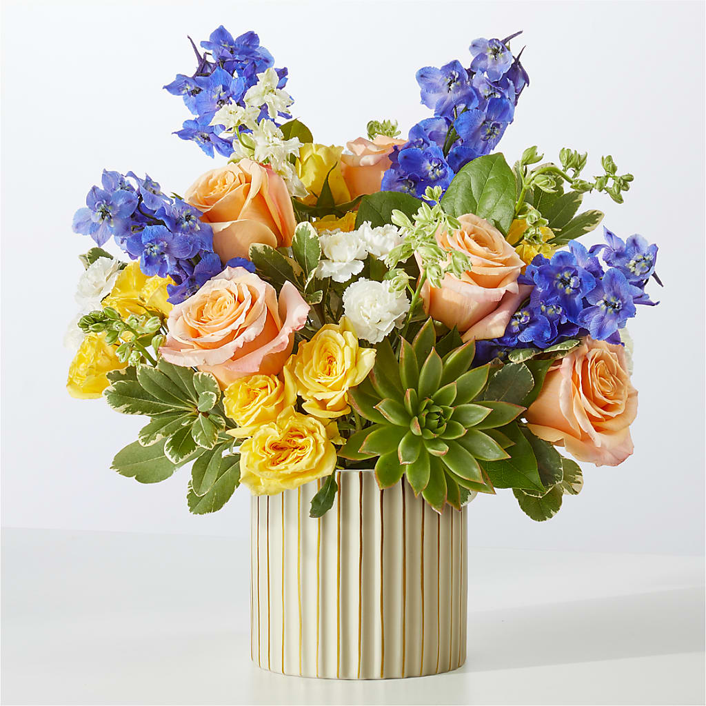 Cobalt Reverie Bouquet – Rose Girls, Whittier CA