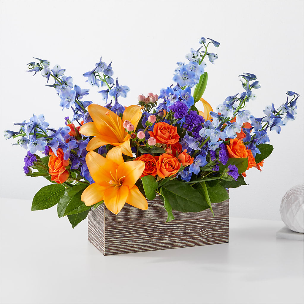 Radiant Citrus Box Bouquet – Rose Girls, Whittier CA