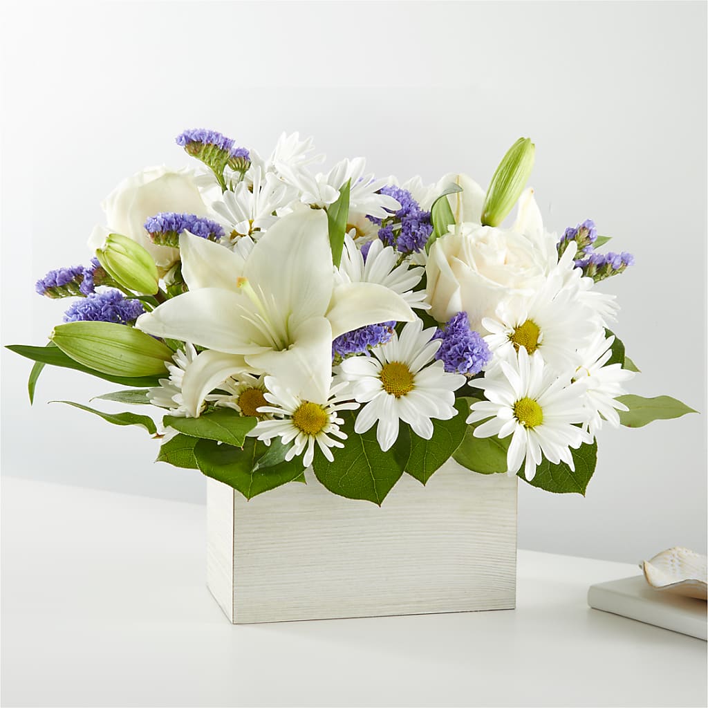 Beyond Blue Box Bouquet – Rose Girls, Whittier CA