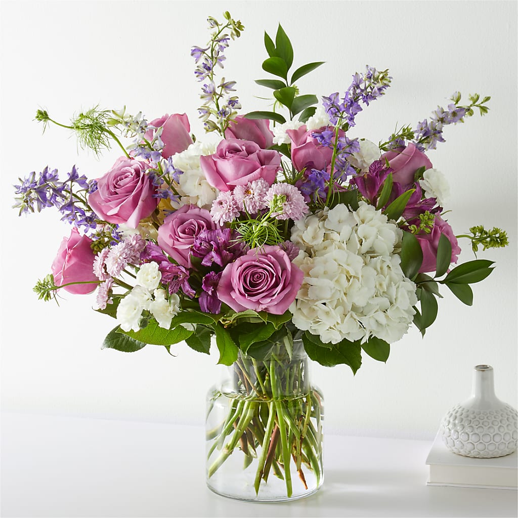 Violet Caress Bouquet – Rose Girls, Whittier CA
