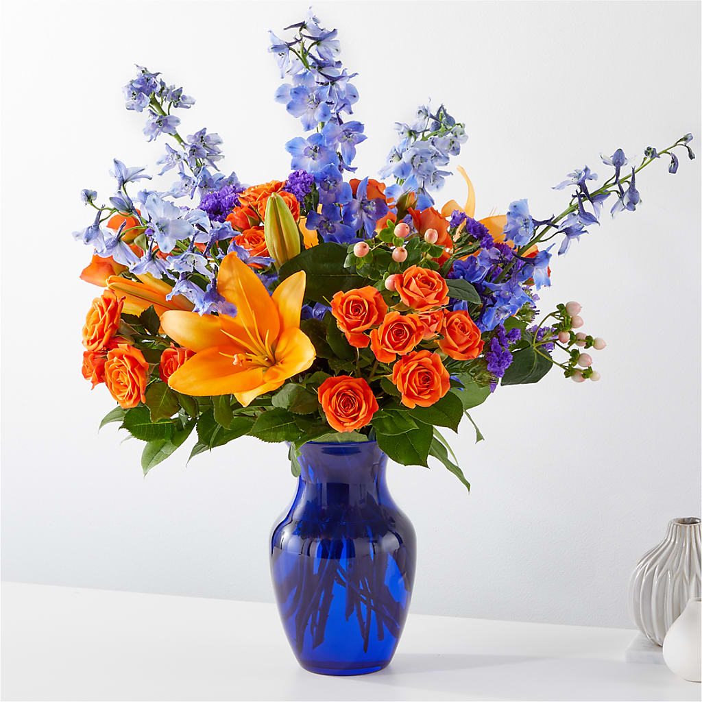 Radiant Citrus Bouquet – Rose Girls, Whittier CA