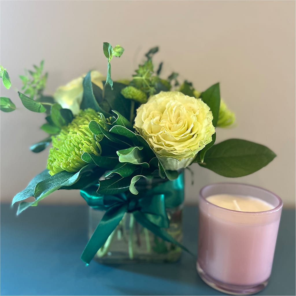 Emerald Forest Bouquet – Rose Girls, Whittier CA