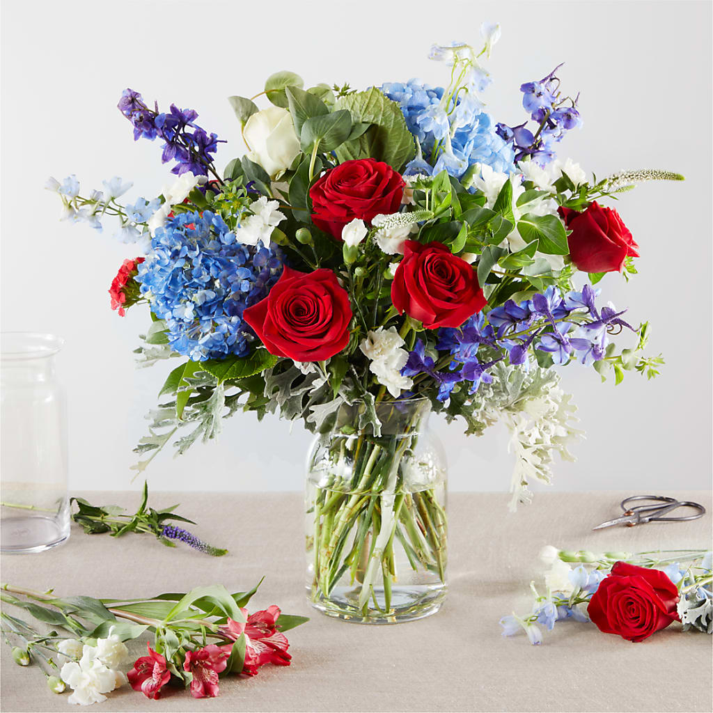 Star Spangled - A Florist Original – Rose Girls, Whittier CA