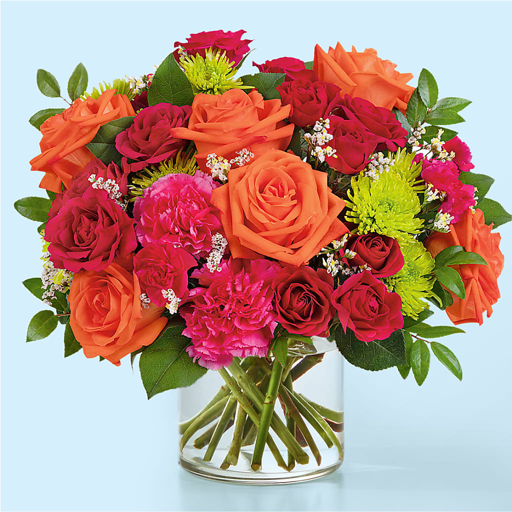 Colorful Carnival Bouquet – Rose Girls, Whittier CA