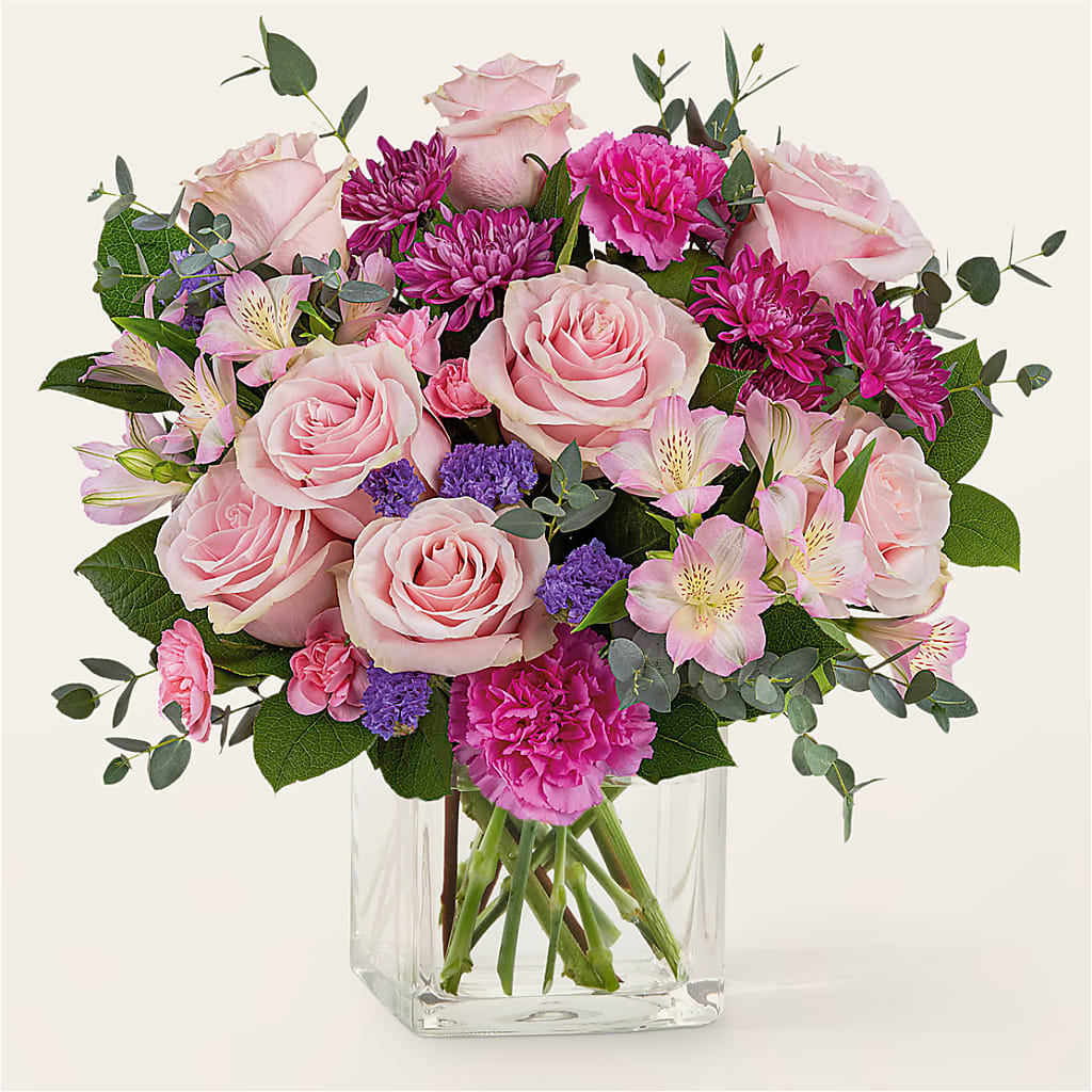 Rosy Radiance Bouquet – Rose Girls, Whittier CA