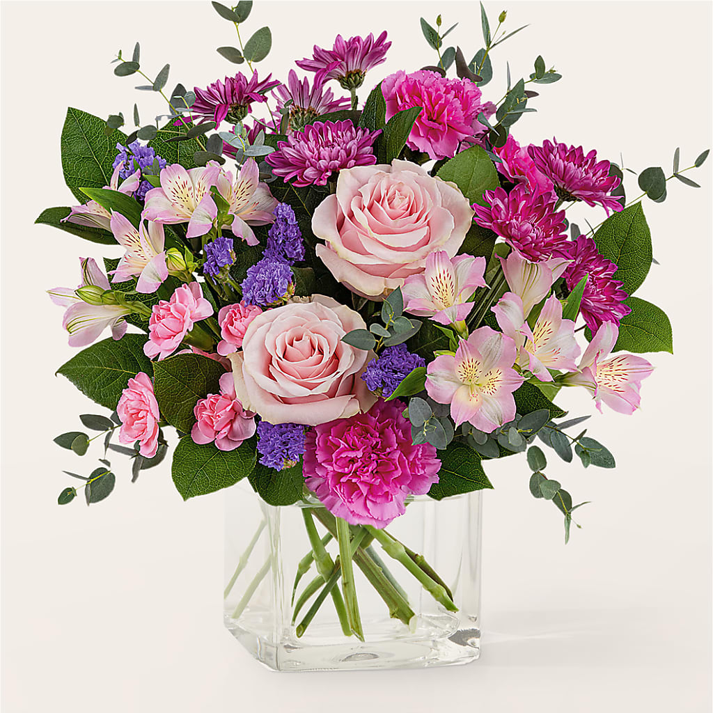 Rosy Radiance Bouquet – Rose Girls, Whittier CA