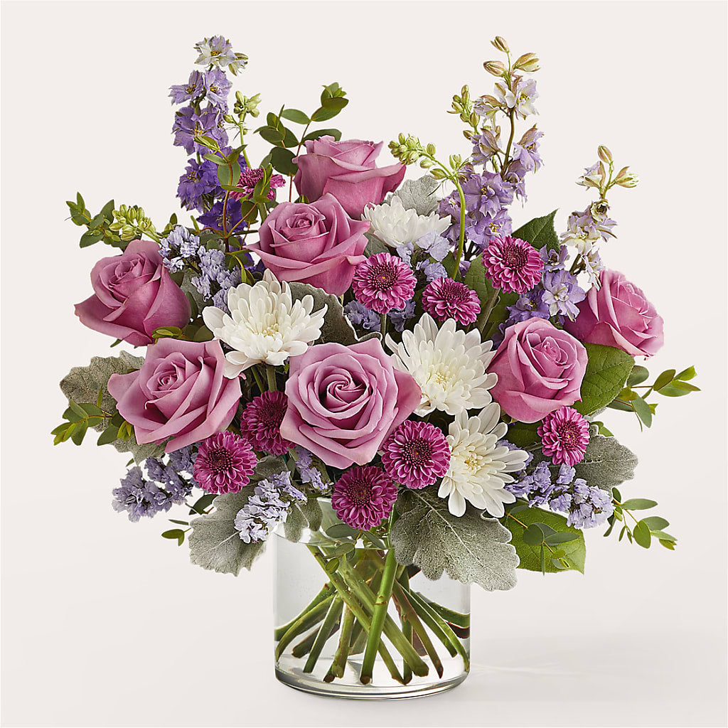 Violet Frost Bouquet – Rose Girls, Whittier CA