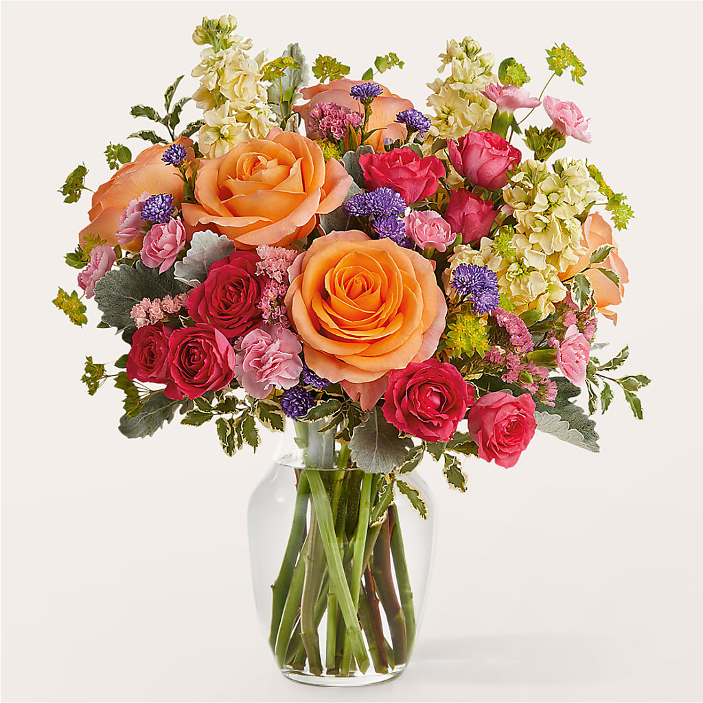 Tangerine Tango Bouquet – Rose Girls, Whittier CA