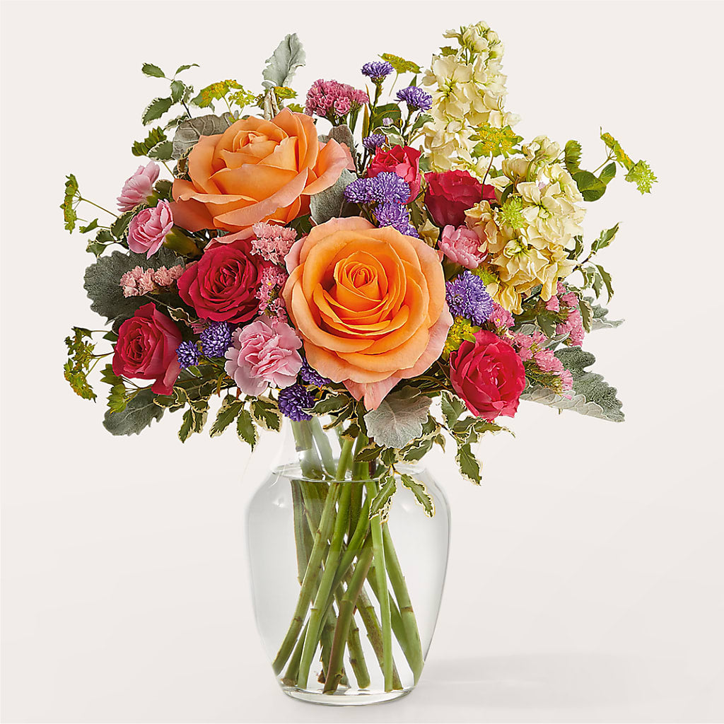 Tangerine Tango Bouquet – Rose Girls, Whittier CA
