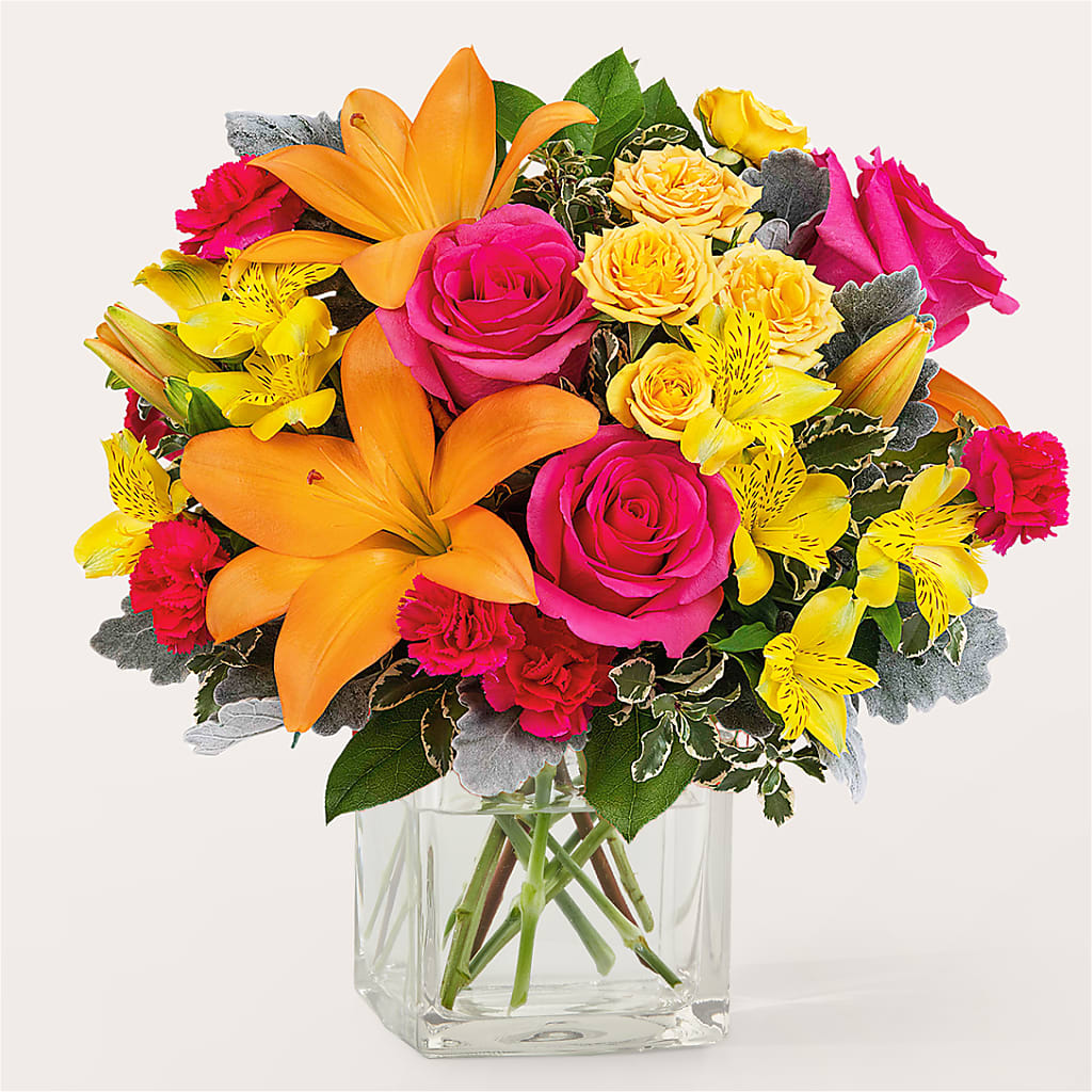 To the Tropics Bouquet – Rose Girls, Whittier CA