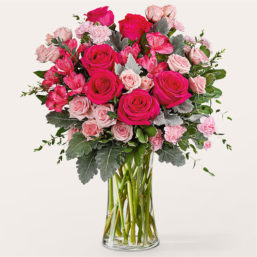 Tickled Pink Bouquet – Rose Girls, Whittier CA