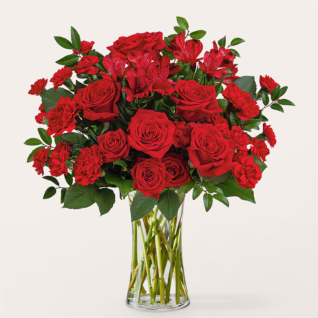 Brilliant Ruby Bouquet – Rose Girls, Whittier CA