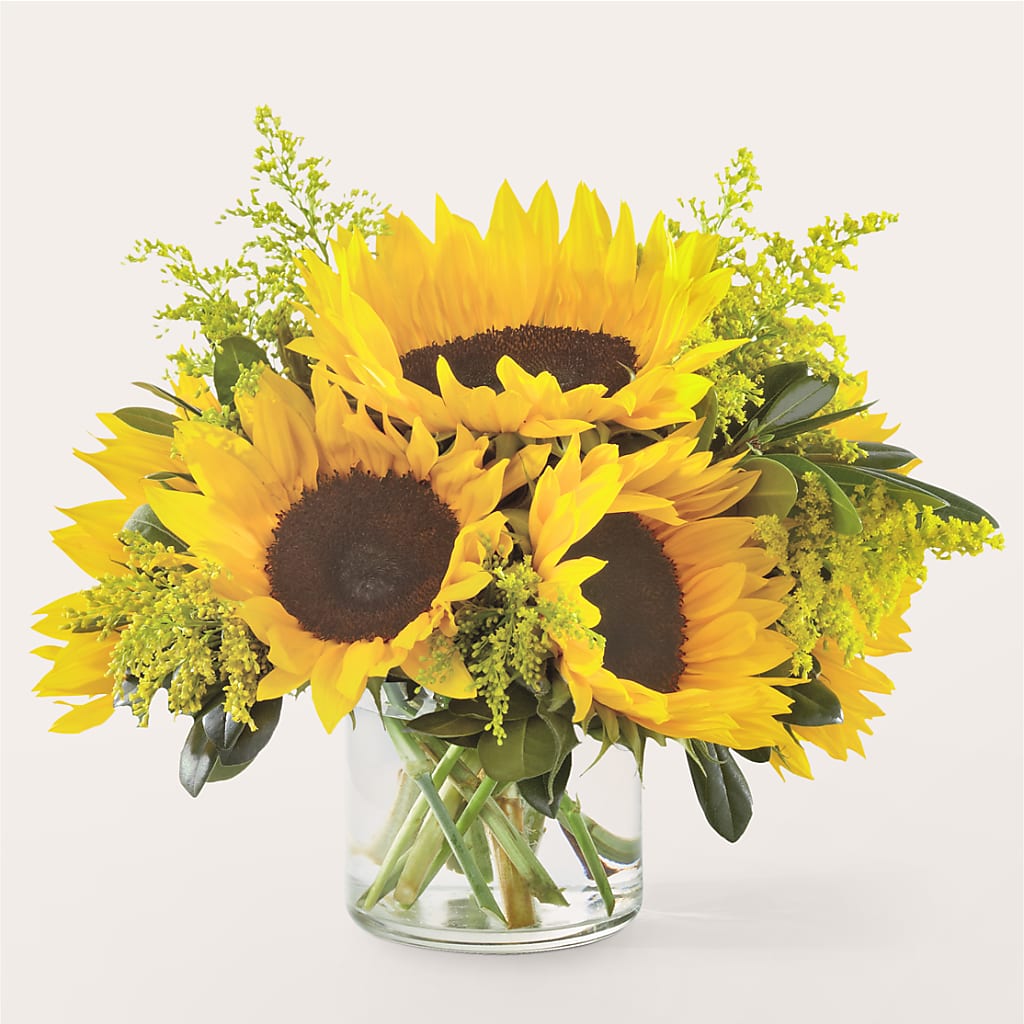 Beaming Sunflower Bouquet – Rose Girls, Whittier CA