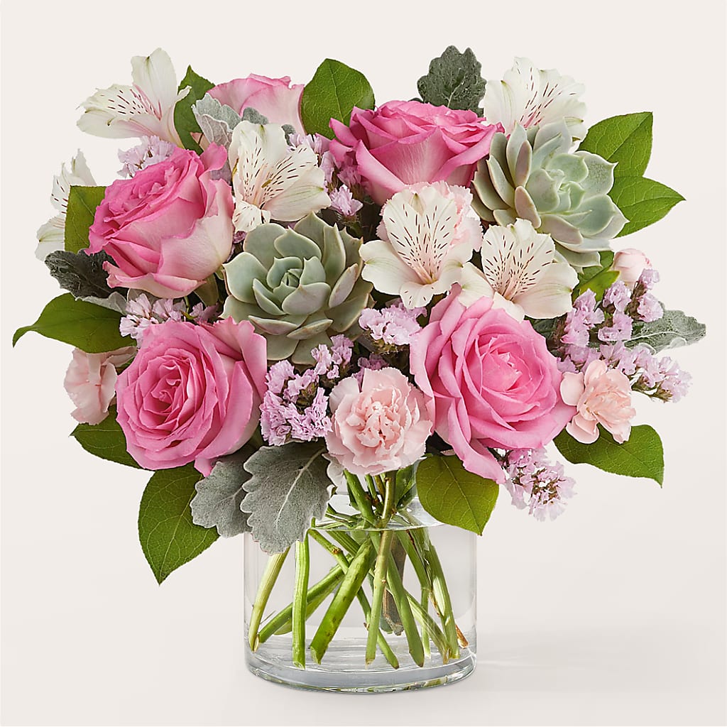 Dusty Rose Bouquet – Rose Girls, Whittier CA