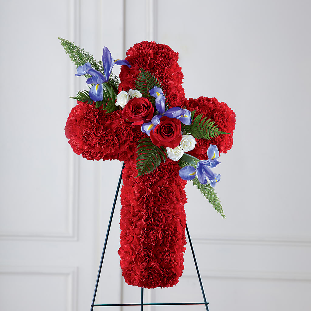 Faithful Hero Floral Cross – Rose Girls, Whittier CA