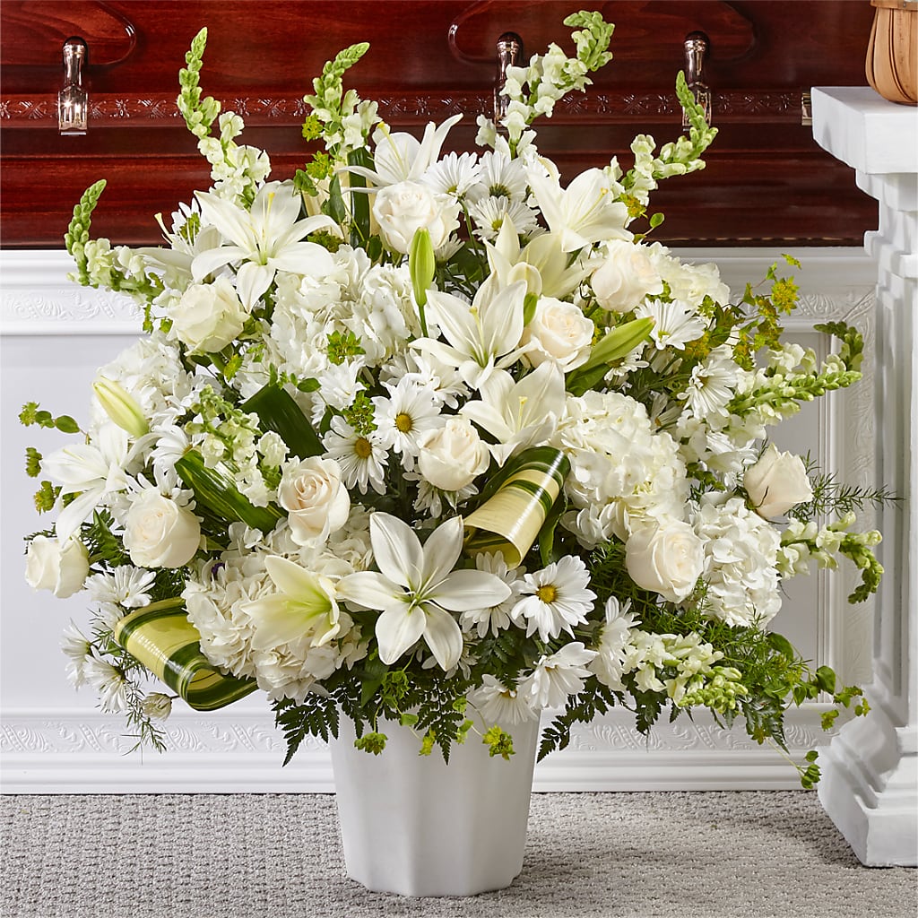Thoughts of Tranquility Floor Basket – Rose Girls, Whittier CA