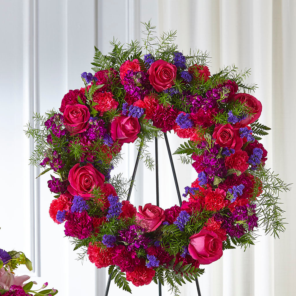 Calming Colors Wreath – Rose Girls, Whittier CA