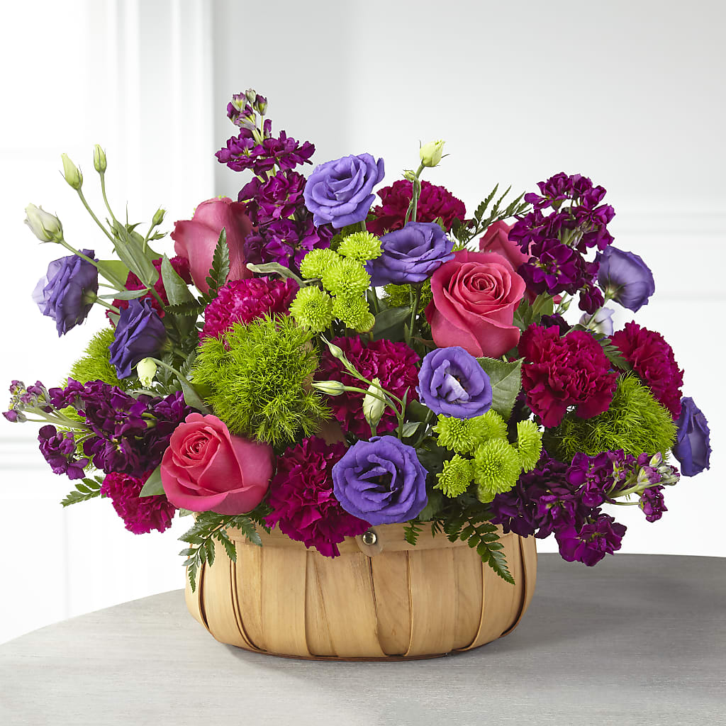 Serene Sanctuary Basket – Rose Girls, Whittier CA