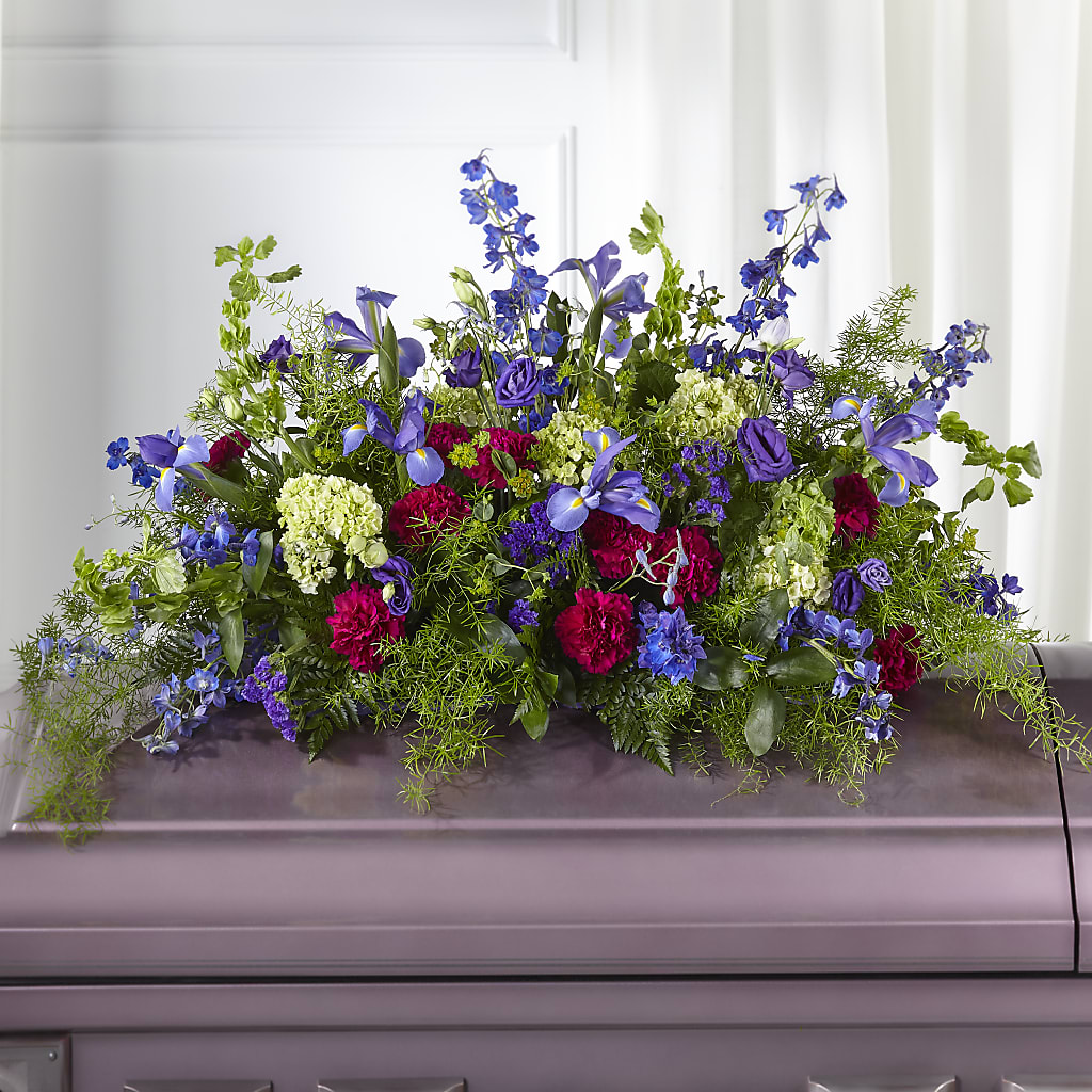 Always Treasured Casket Spray – Rose Girls, Whittier CA