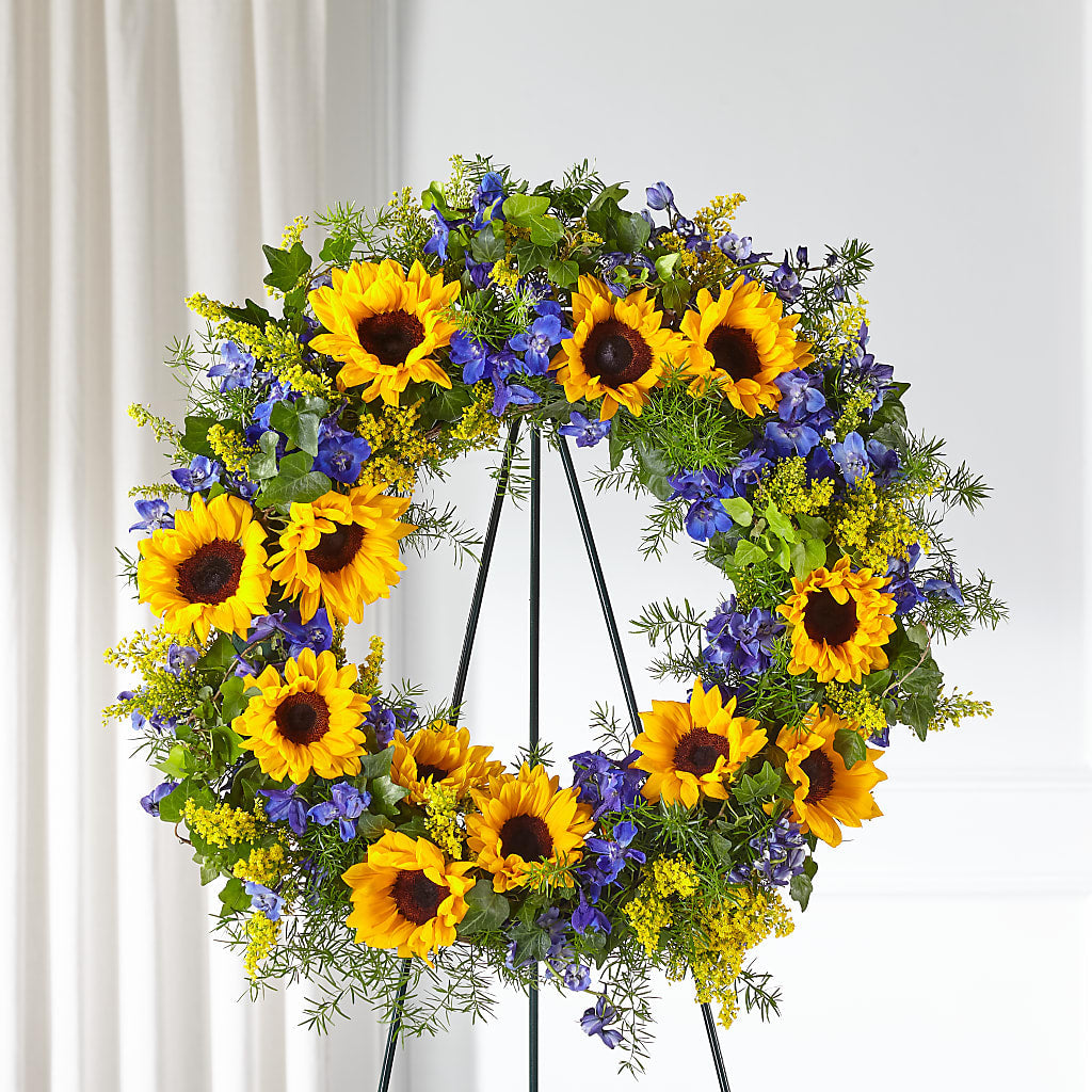 Bright Rays Wreath – Rose Girls, Whittier CA