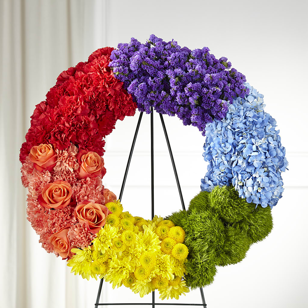 Circle of Love Wreath – Rose Girls, Whittier CA
