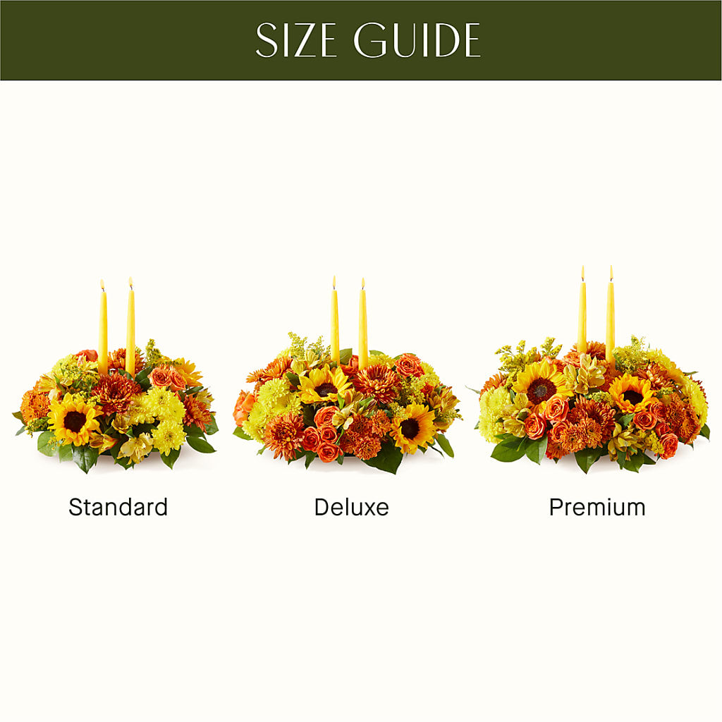 Autumn Harmony Centerpiece – Rose Girls, Whittier CA
