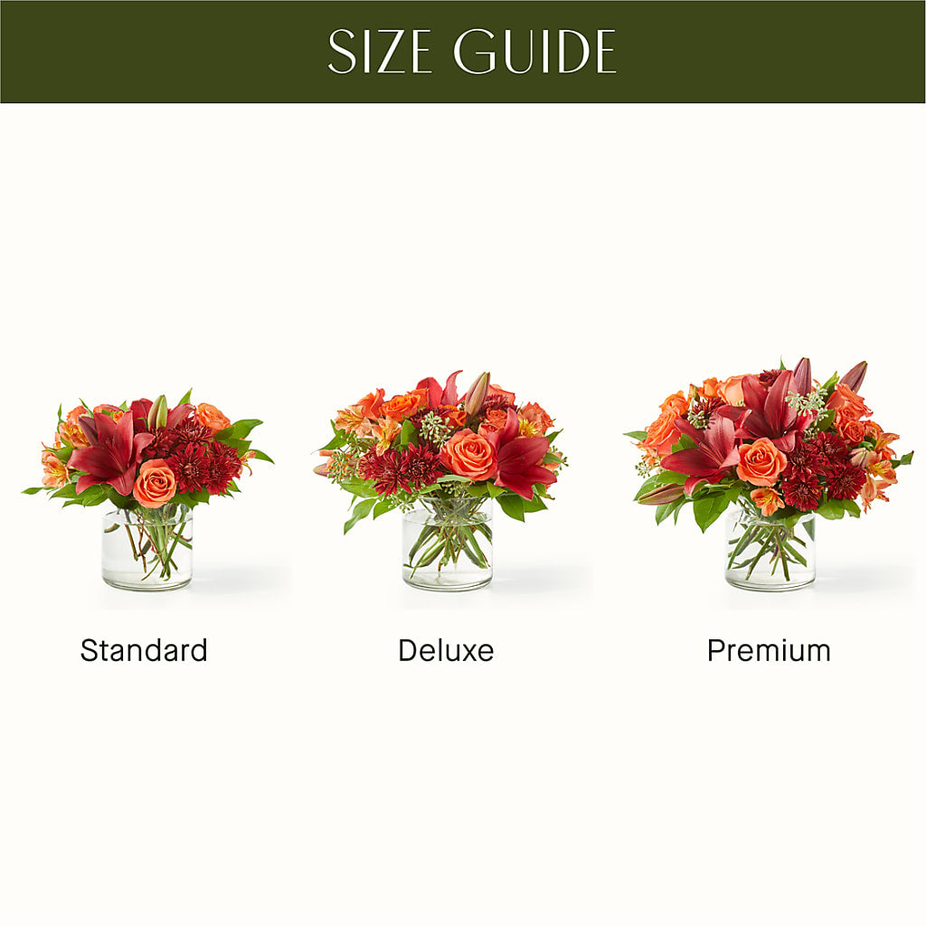 Crimson Leaves Bouquet – Rose Girls, Whittier CA