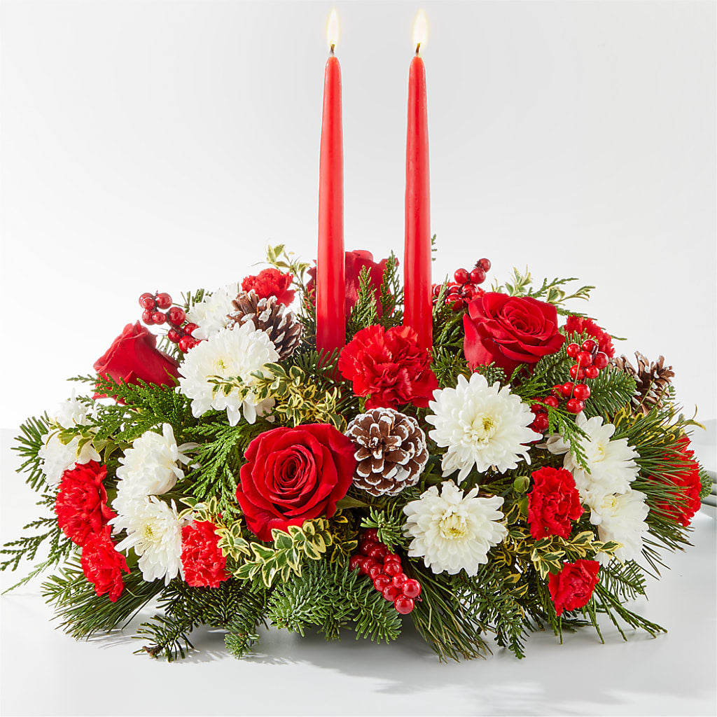 Holiday Soiree Centerpiece – Rose Girls, Whittier CA