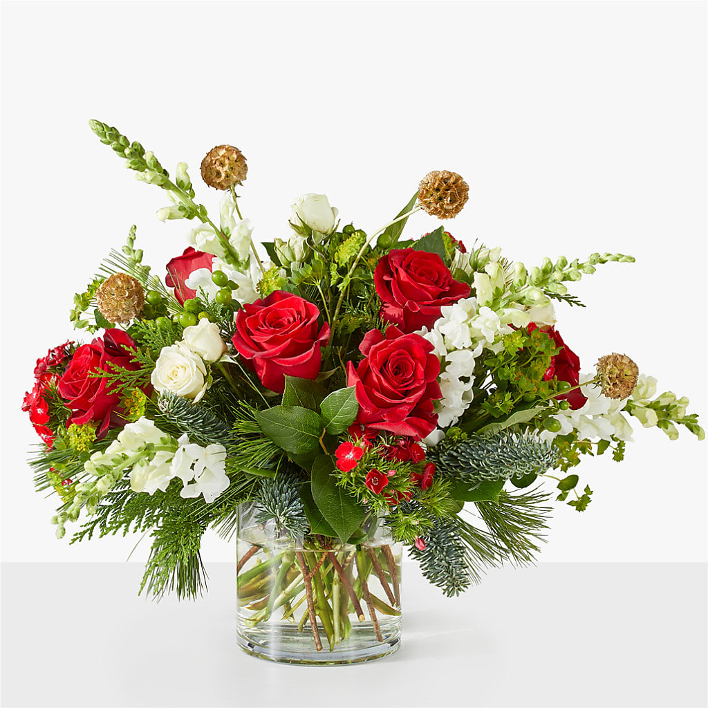 Deck the Halls Bouquet – Rose Girls, Whittier CA