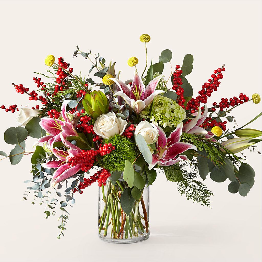 Berry & Bright Bouquet – Rose Girls, Whittier CA