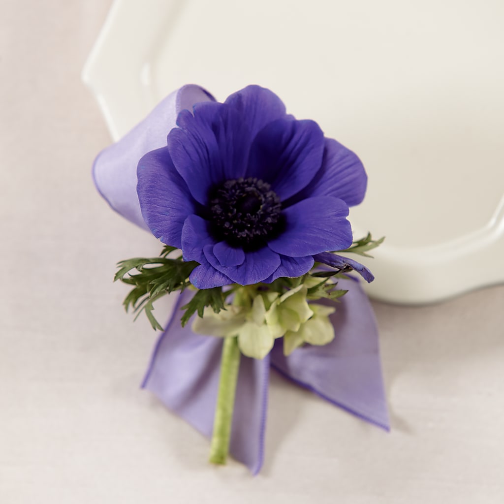 Purple Passion Boutonniere – Rose Girls, Whittier CA