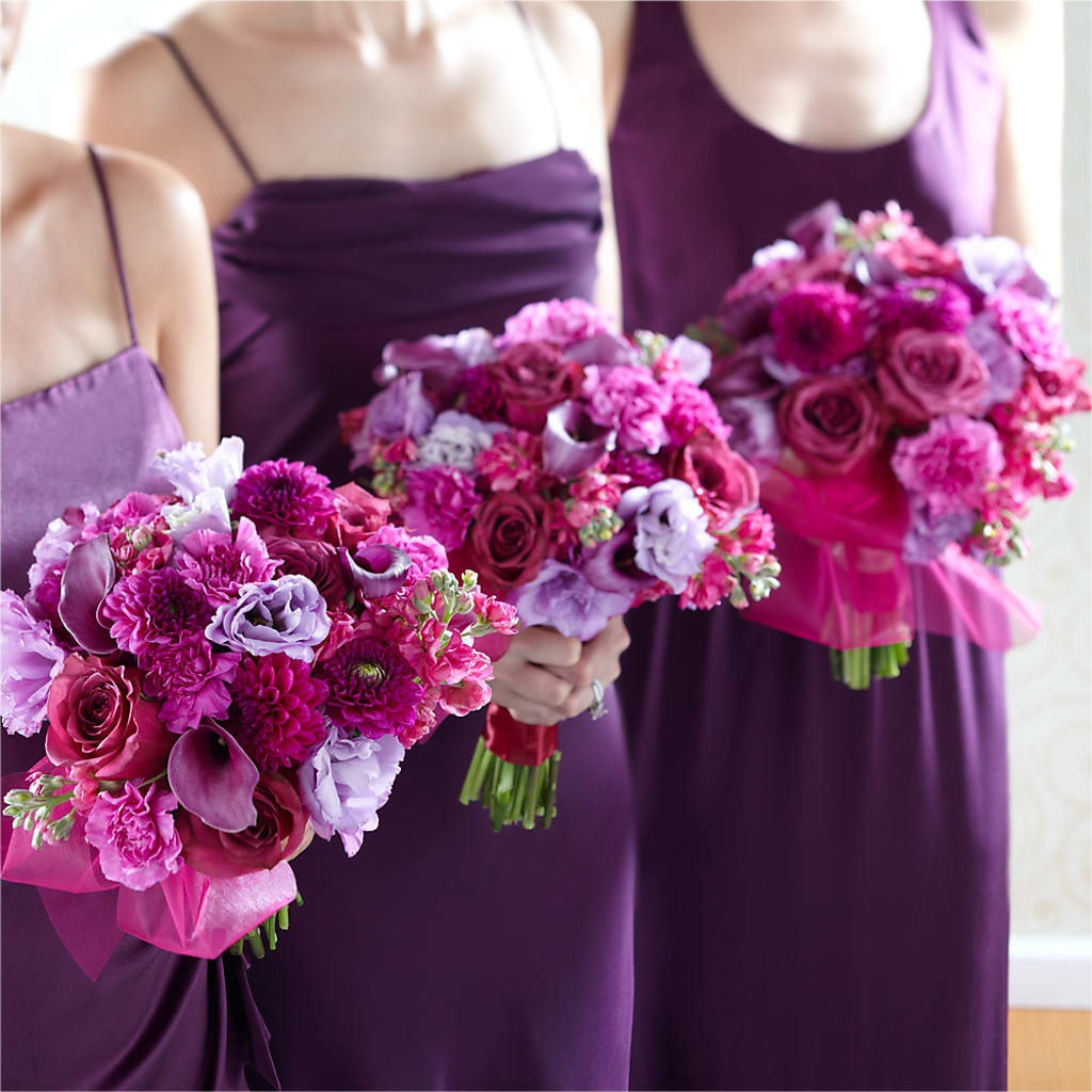 Bridesmaid's Garden Bouquet – Rose Girls, Whittier CA