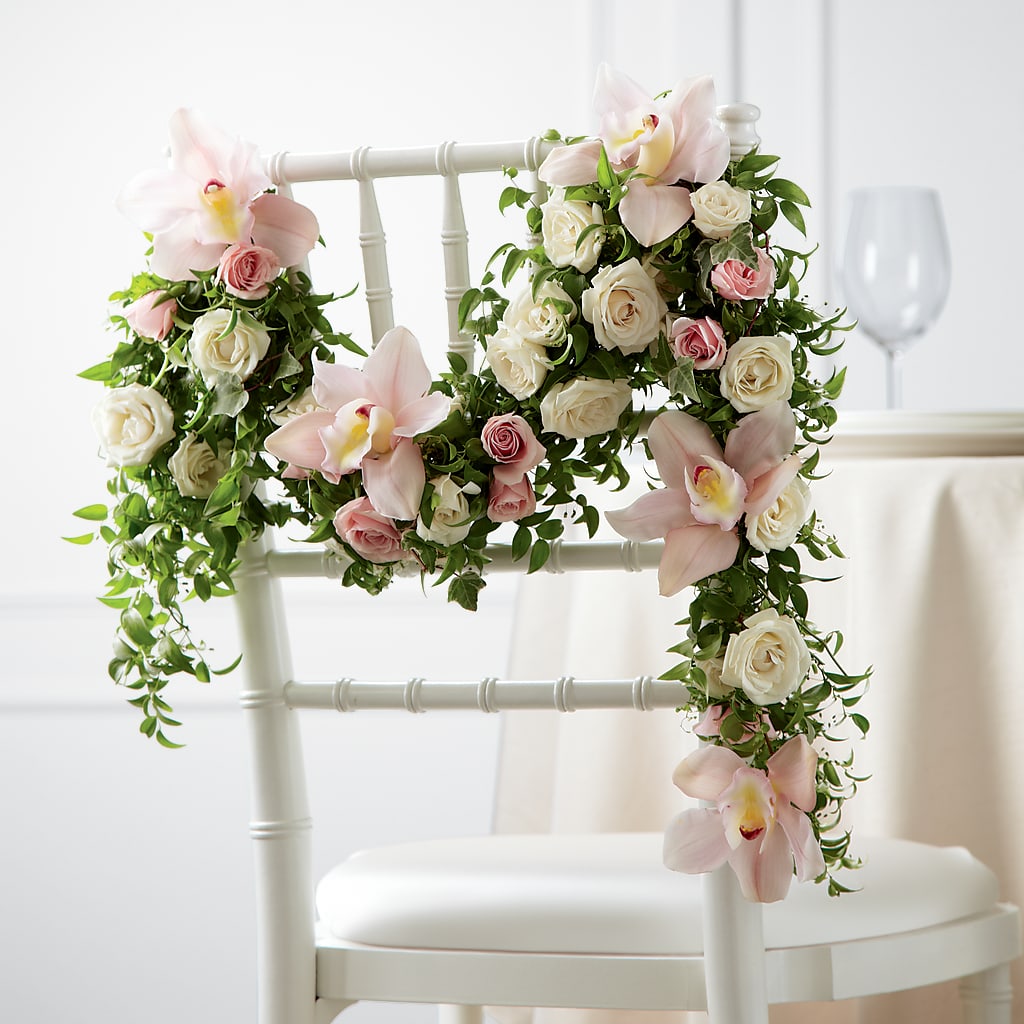 Orchid Rose Chair Décor – Rose Girls, Whittier CA