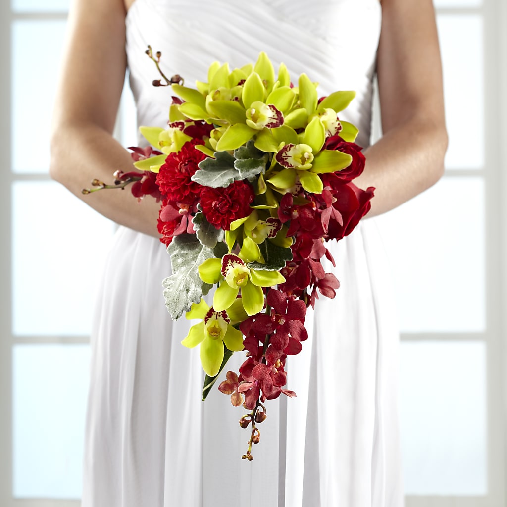 Elegant Orchid Bouquet – Rose Girls, Whittier CA