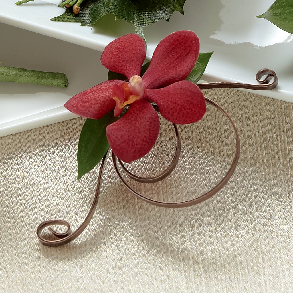Red Mokara Boutonniere – Rose Girls, Whittier CA