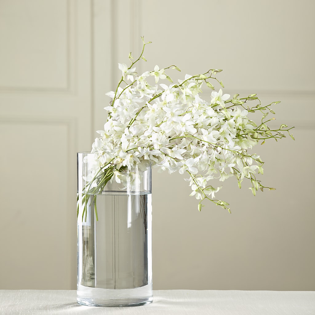 White Dendrobium Bouquet – Rose Girls, Whittier CA