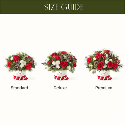 Jolly Snowman Bouquet –  Rose Girls, Whittier CA