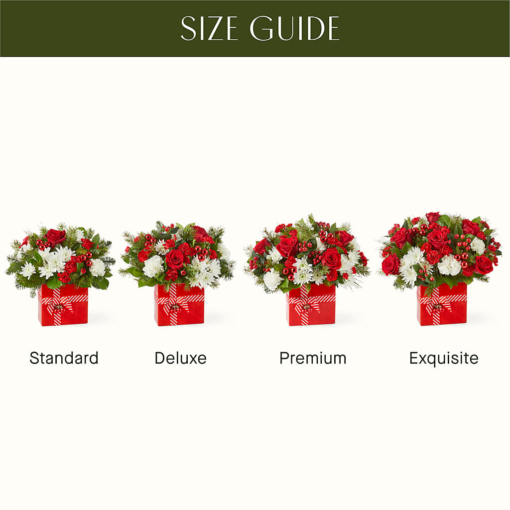 Presents Under the Tree Bouquet –  Rose Girls, Whittier CA