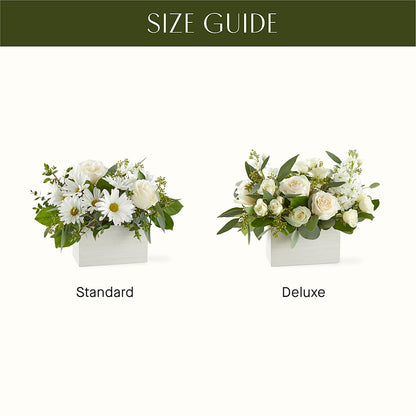 Fresh Linen Box Bouquet –  Rose Girls, Whittier CA