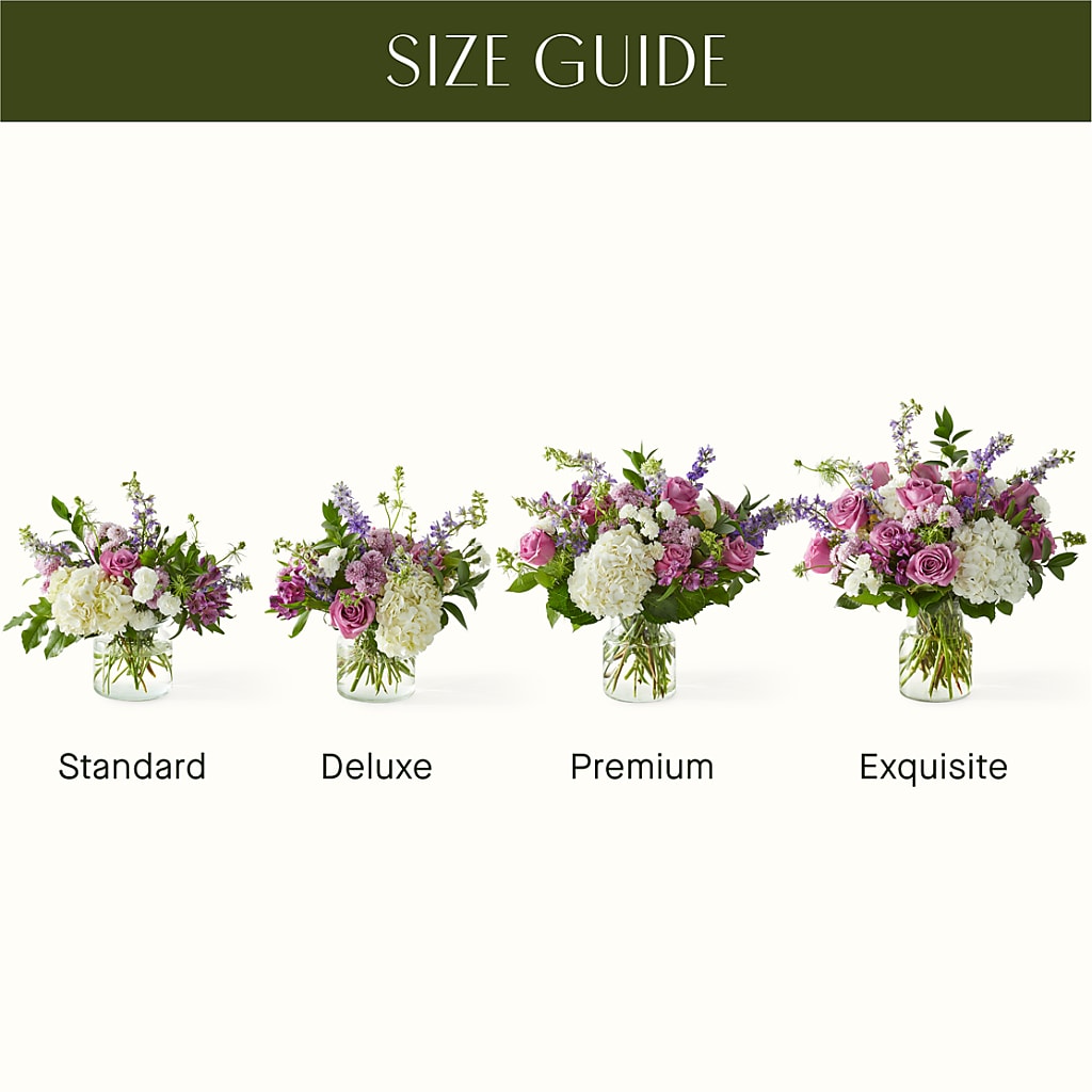 Violet Caress Bouquet –  Rose Girls, Whittier CA