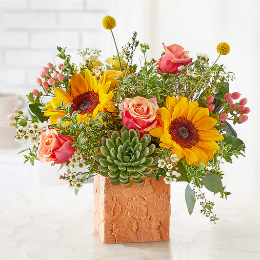 Sunflower Season Bouquet –  Rose Girls, Whittier CA