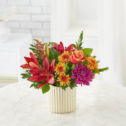 Burgundy Landscape Bouquet –  Rose Girls, Whittier CA