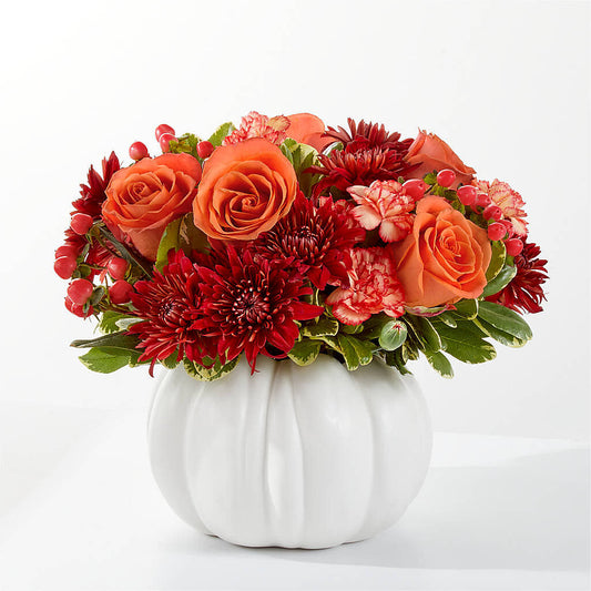 Autumn Air Pumpkin Bouquet –  Rose Girls, Whittier CA