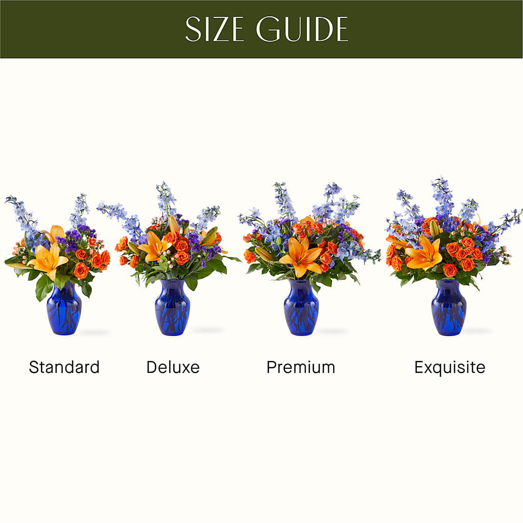 Radiant Citrus Bouquet –  Rose Girls, Whittier CA