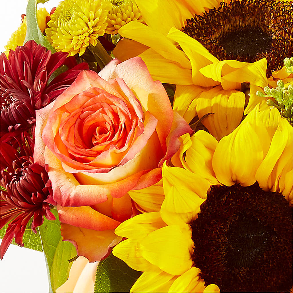 Golden Gourd Pumpkin Bouquet –  Rose Girls, Whittier CA