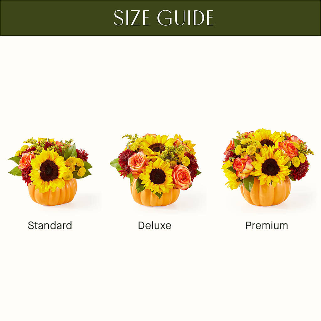 Golden Gourd Pumpkin Bouquet –  Rose Girls, Whittier CA