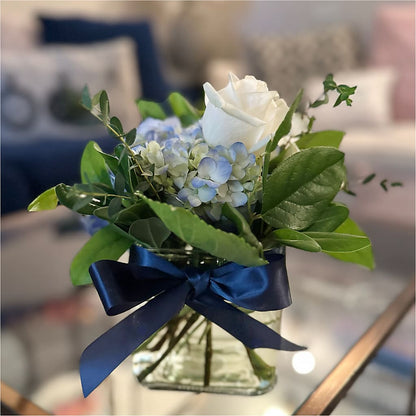 Sky Blue Delight Bouquet –  Rose Girls, Whittier CA
