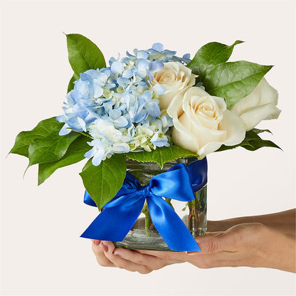 Sky Blue Delight Bouquet –  Rose Girls, Whittier CA